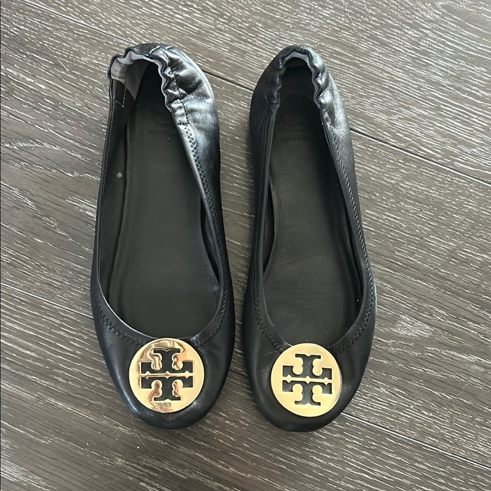 Tory Burch Minnie travel ballet flat -GREAT CONDITION